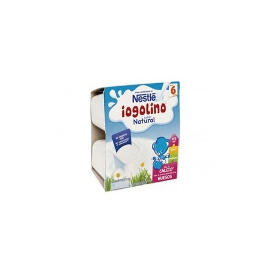 Nestle Iogolino Natural Tarrina 4x100ml