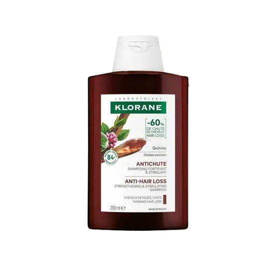 Klorane Champú a la Quinina Anticaída Fortificante & Estimulante 200ml
