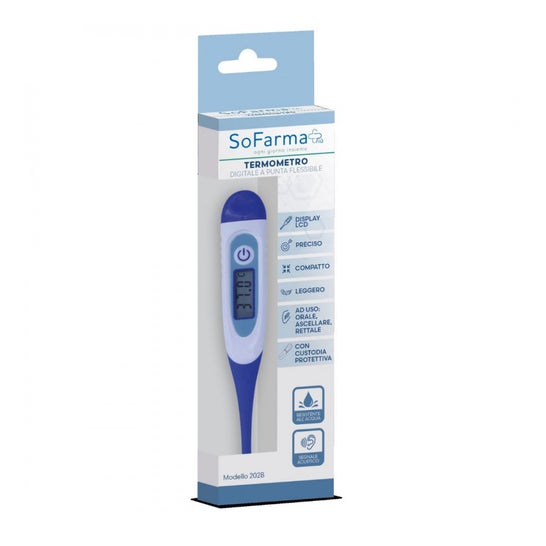 Sofarmapiù Termómetro Digital Punta Fless 1ud