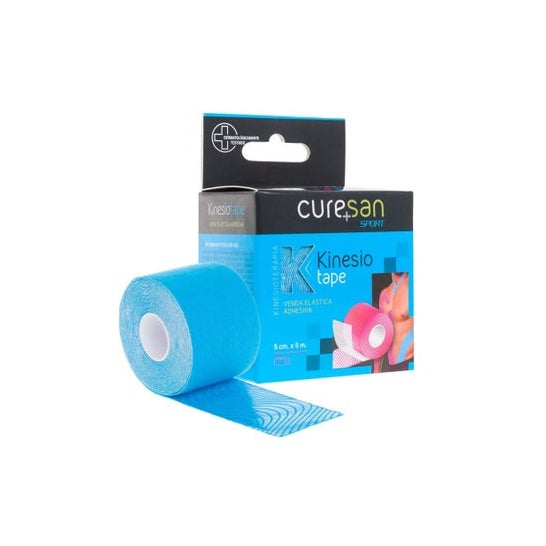 Curesan CureTape Vendaje Neuromuscular Azul 5mx5cm 1ud