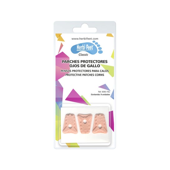 Herbifeet Set Parches Protectores Ojo Gallo 9uds