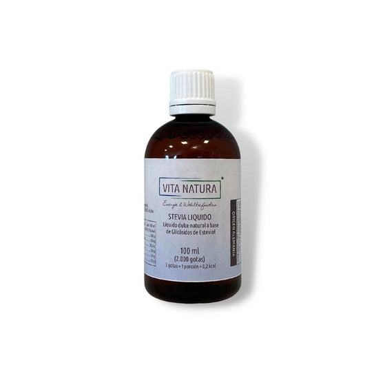 Vita Natura Stevia Líquida 95% Glucósidos Esteviol 100ml