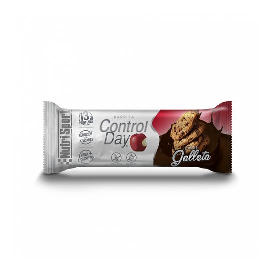 NutriSport Barritas Energéticas Controlday Galleta 28uds