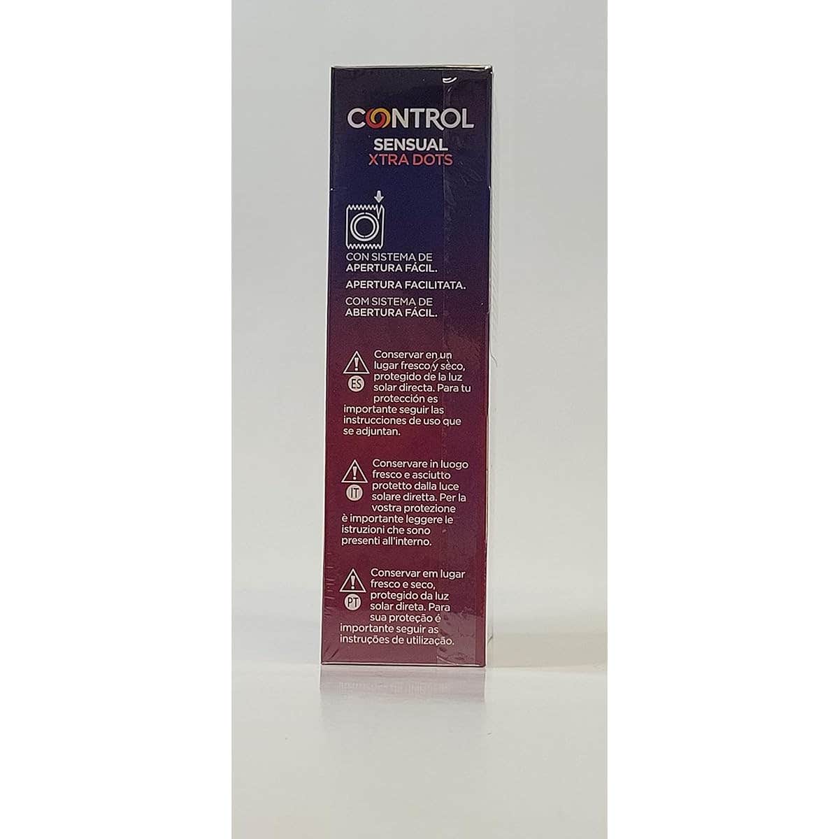 Control Preservativos Xtra Dots 12uds