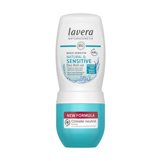 Lavera Desodorante Roll-On 48 H Basis Sensitive & Natural 50 ml