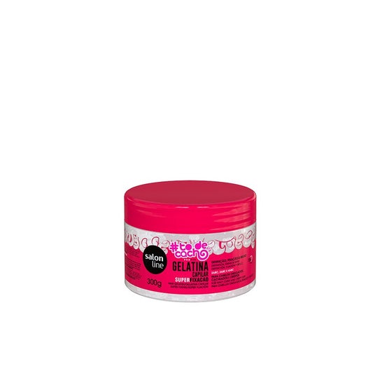 Salon Line To de Cacho Super Fixação Gelatina Fijadora 300 g