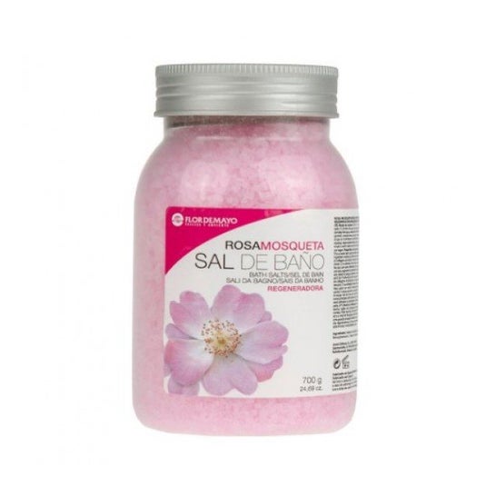Flor de Mayo Sal de Baño Rosa Mosqueta 650 g