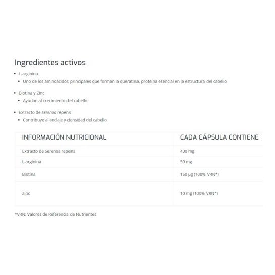 Innovage Anticaída Capilar Hombre Forte 2x30caps