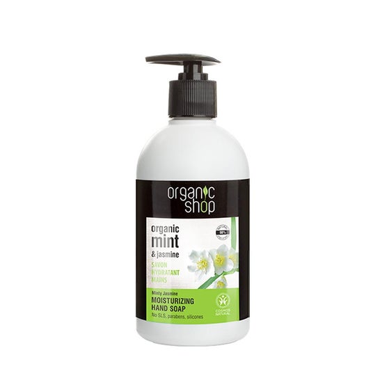Organic Shop Jabón Manos Hidratante Jazmín Mentolado 500 ml