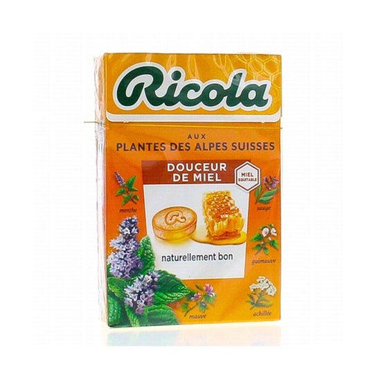 Ricola Caramelos de Hierbas Suizas Sabor Miel 50g