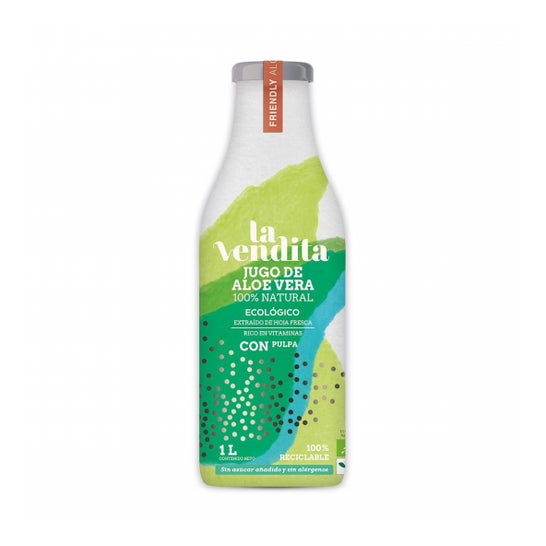 La Vendita Jugo de Aloe Vera con pulpa 1L