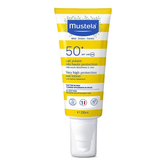Mustela Solar Loción Protección Muy Alta Spf50+ 200ml