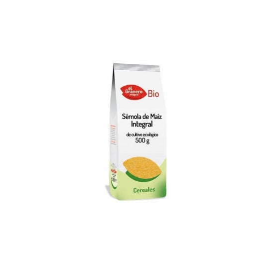 Granero Alimentacion Semola Maiz Integral Bio 500 g