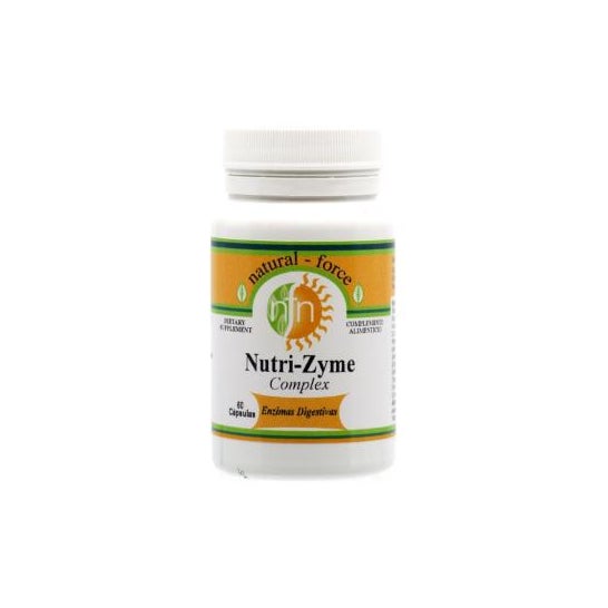 Natural Force Enzimas Complejo 60 caps