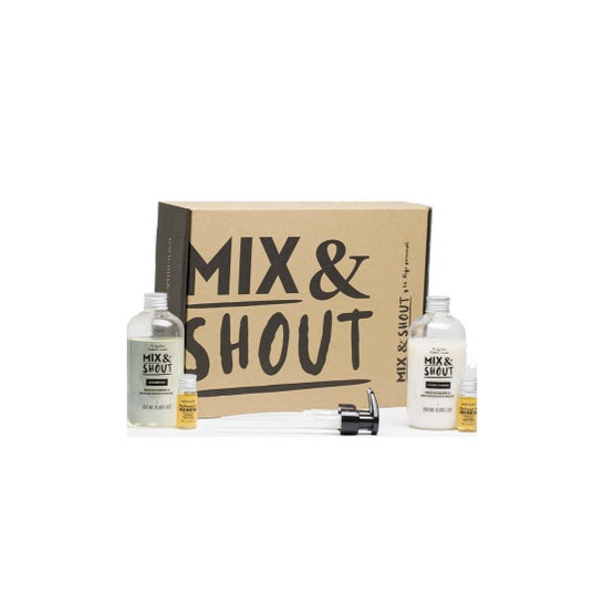 Mix & Shout Rutina Rizado Reparador Set 4uds