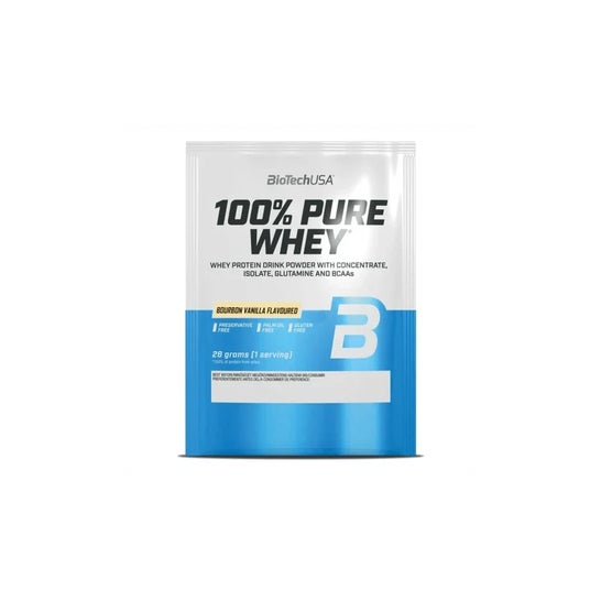 BioTech USA 100% Pure Whey Bourbon Vainilla 28g