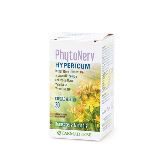 Farmaderbe PhytoNerv Hipérico 30 caps