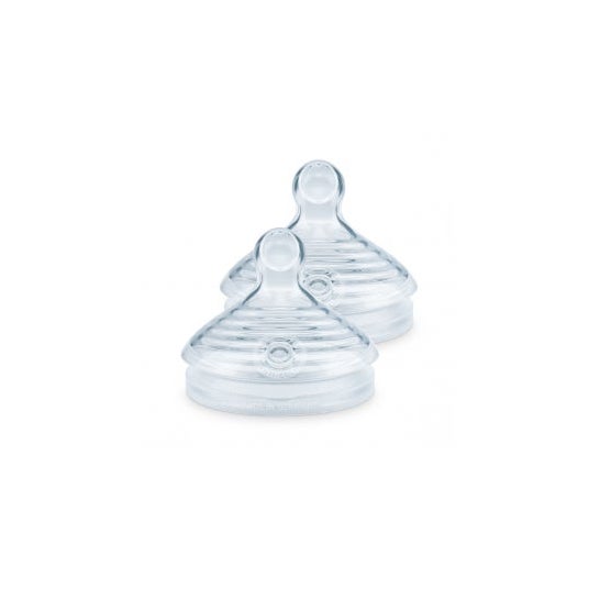 Nuk Tetina Nature Sense 0-6 S Silicona 2 Uds