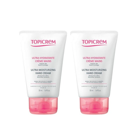 Topicrem Ultra Hidratante Crema Manos 2x50ml