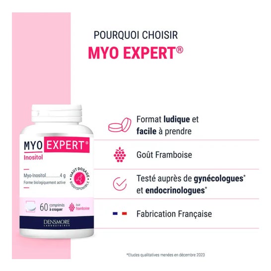 Densmore Myo Expert Inositol Frambuesa 60 comp