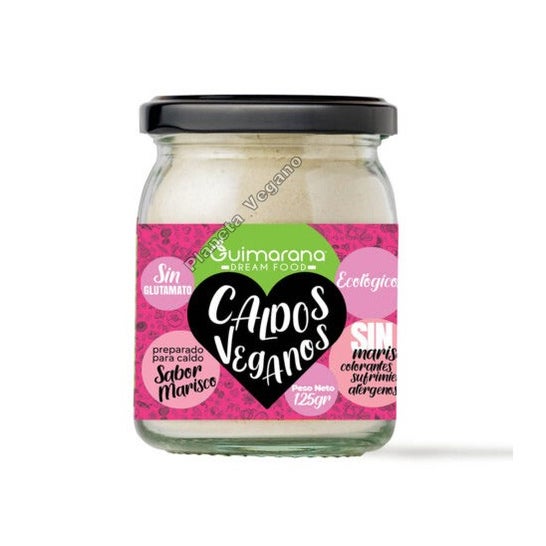 Guimarana Preparado Caldo Vegano Sabor Pesca Bio 125g