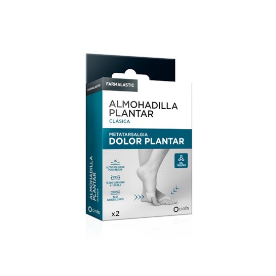 Farmalastic podo almohadilla plantar gel talla 36-38
