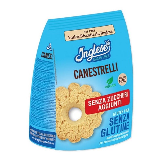 Inglese Sugar Free Galletas Canestrelli Sin Gluten 200 g