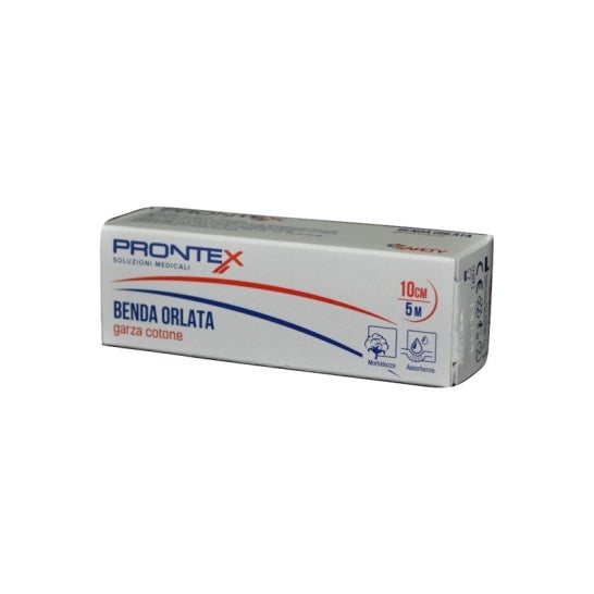 Vendaje con dobladillo 5X10Cm Seguridad