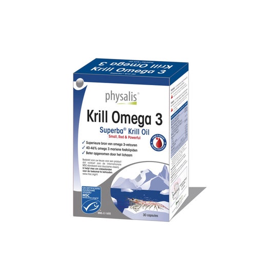 Physalis Krill Omega 3 30caps