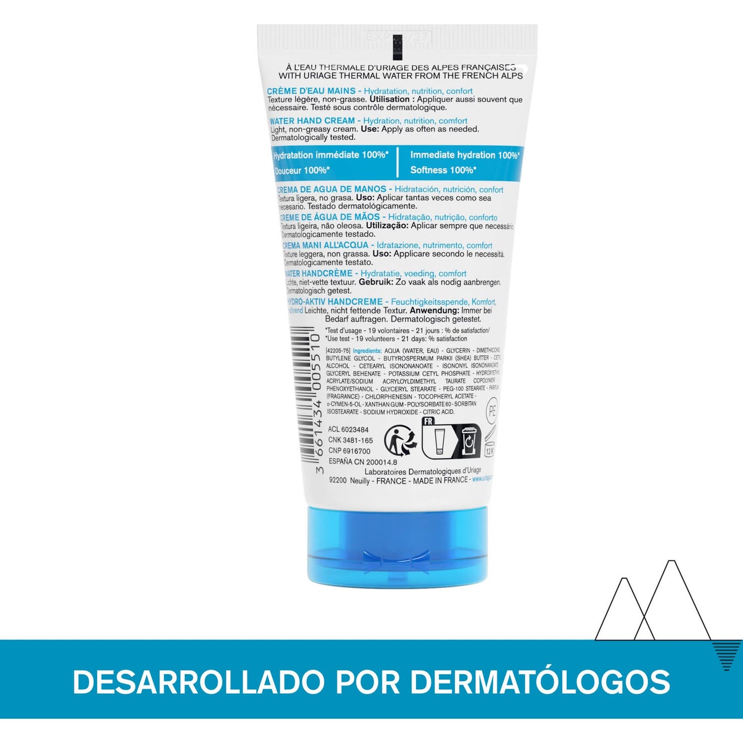 Uriage Eau Thermale Crema de Manos Hidratante 50ml