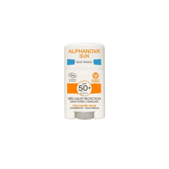 Alphanova Sun Bio Stick Facial SPF50+ Color Azul 12g