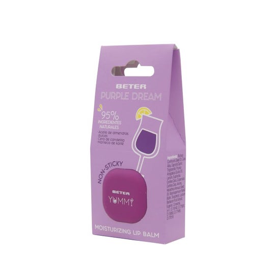 Beter Yummy Balsamo Labial Transparente Purple Dream 6.2g