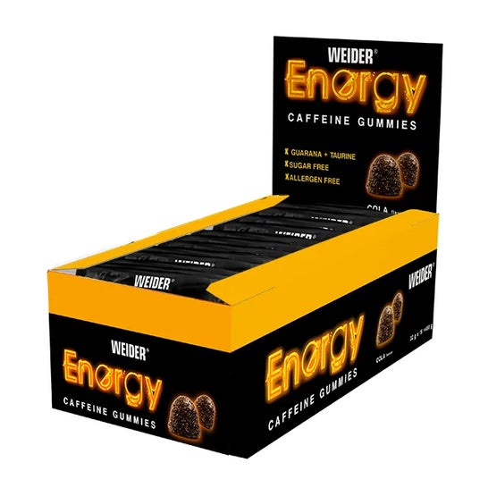 Weider Energy Caffeine Gummies 15x32g