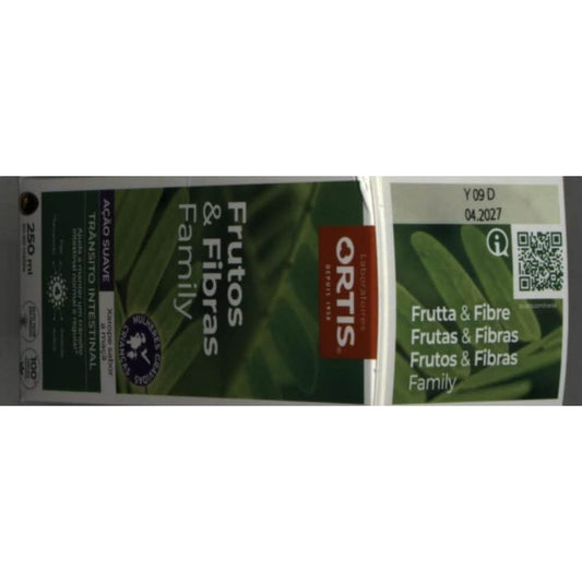 Ortis Fruta y Fibras 250ml
