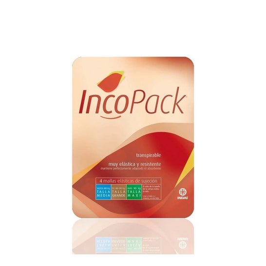 Incopack Lavable Braga Incontinencia Elastica T/grande 4u