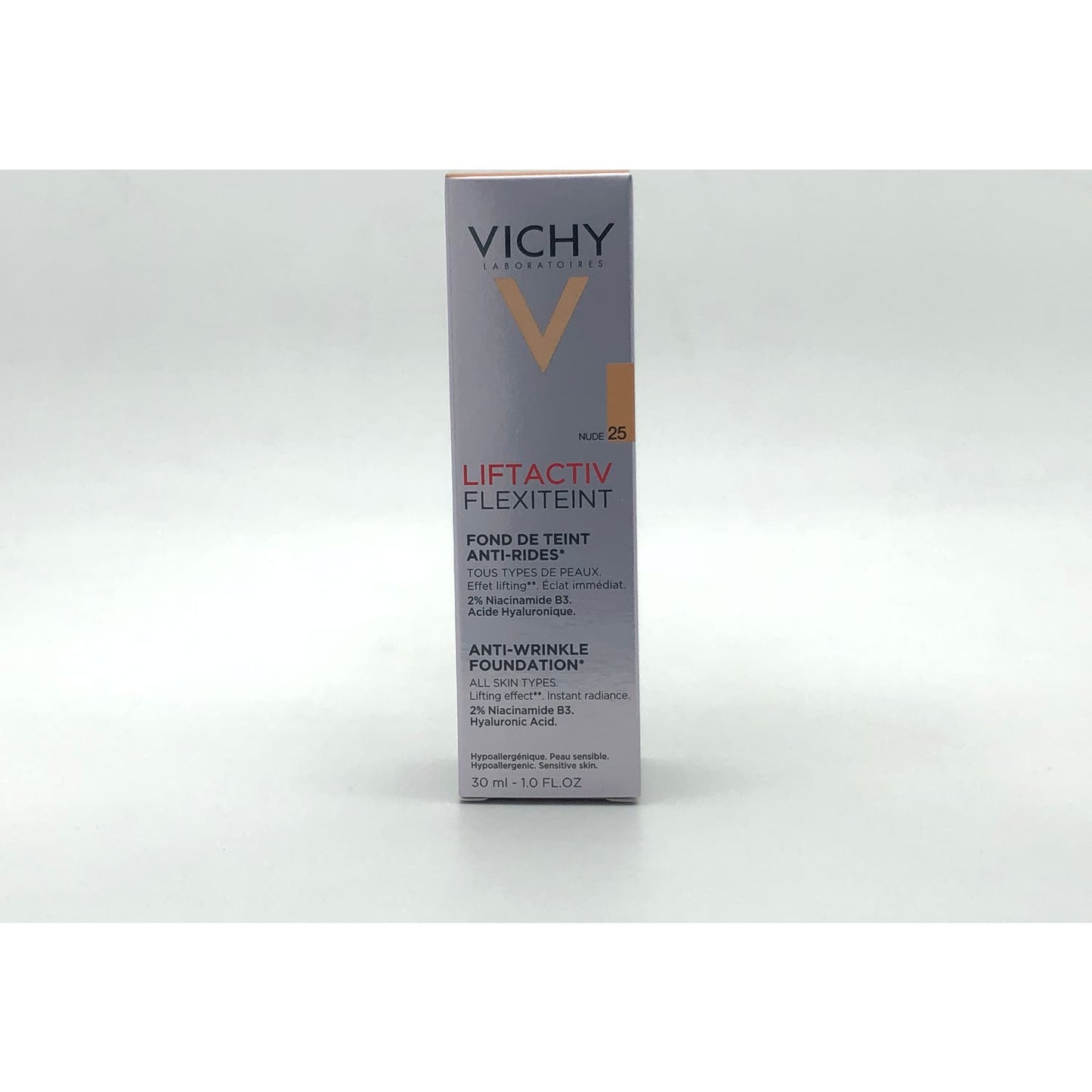 Vichy Liftactiv Flexiteint Base de Maquillaje Antiarrugas SPF20 25 Nude 30ml