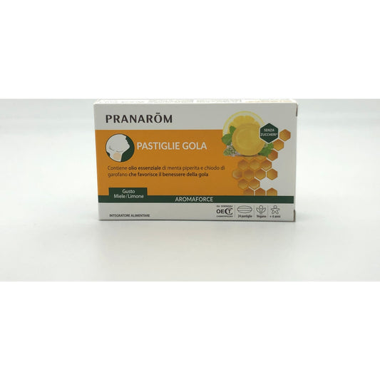 Pranarôm Aromaforce Pastillas Garganta Calma y Suaviza 24uds