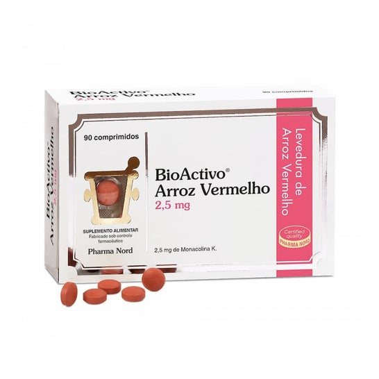 Pharma Nord BioActivo Arroz Vermelho 2.5mg 180comp
