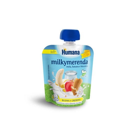 Humana Milkymerenda Manzana Banana Biscuit 100g