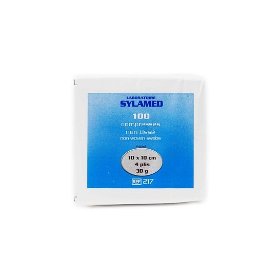 Sylamed Compresas No Estériles No Tejidas 10x10cm 100uds