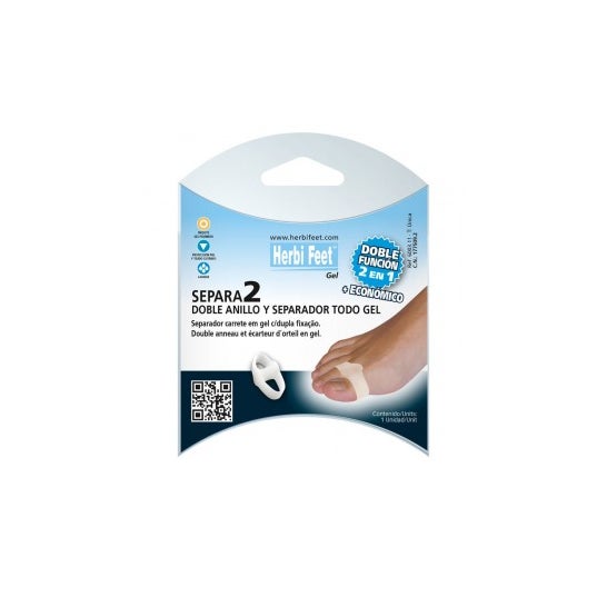 Separa2 Doble Anillo Herbi Feet Silicona Carrete T- L 1 U
