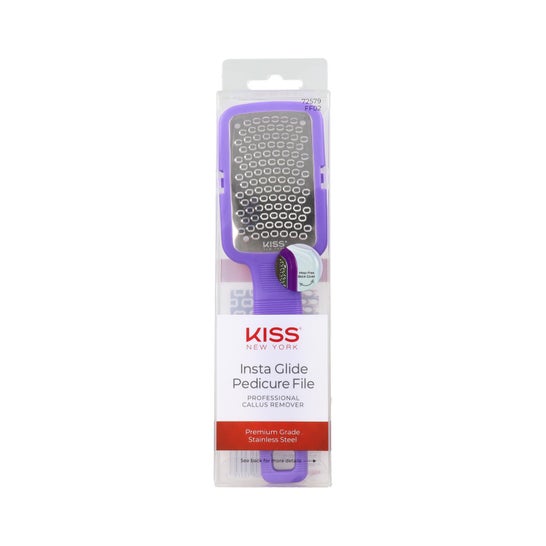 Red By Kiss KNY Insta Glide Pedicure File Purple 1 ud