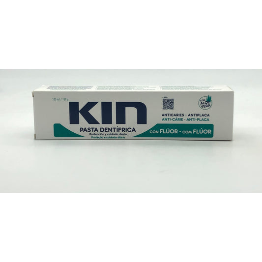 Kin pasta dental con flúor y aloe vera 125ml