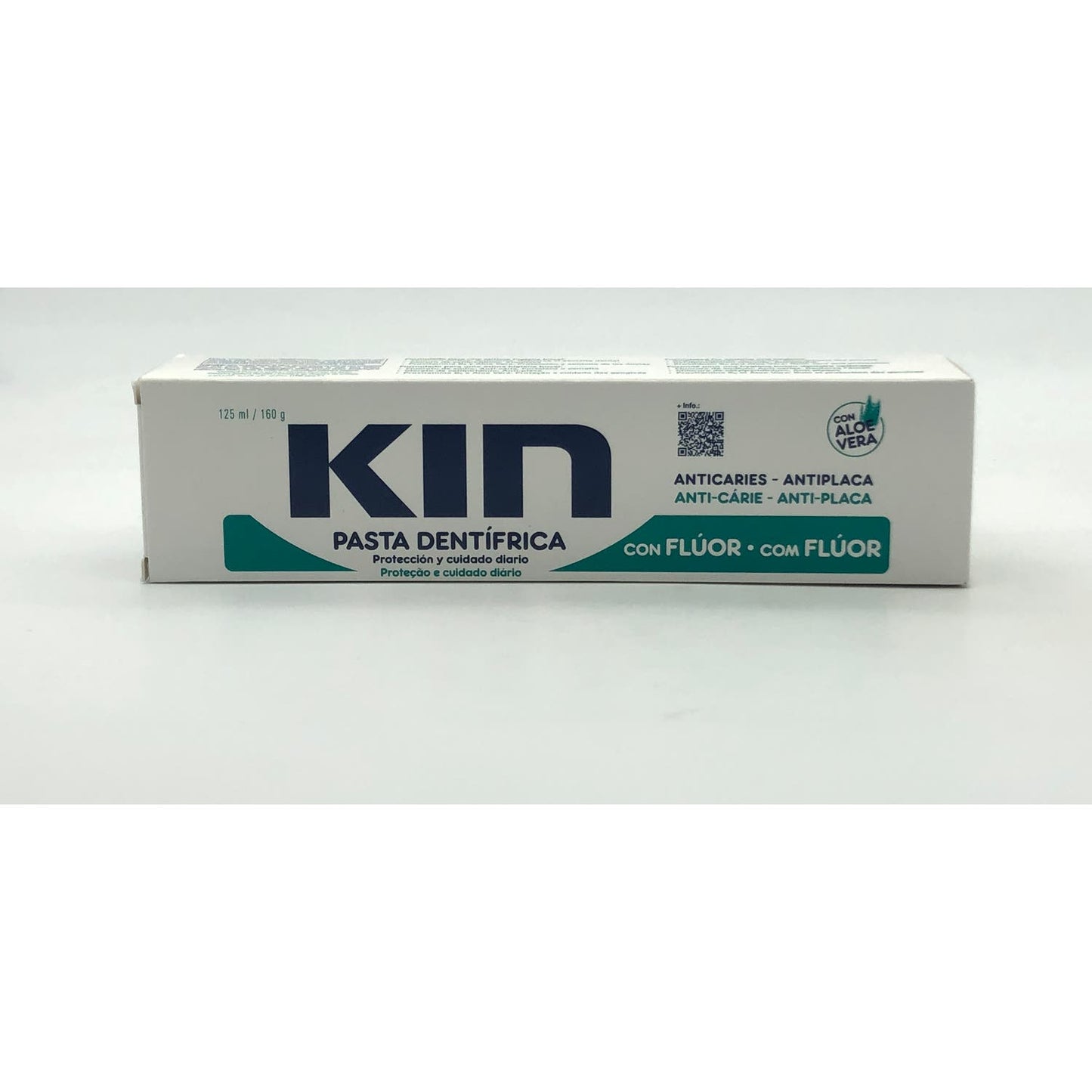 Kin pasta dental con flúor y aloe vera 125ml