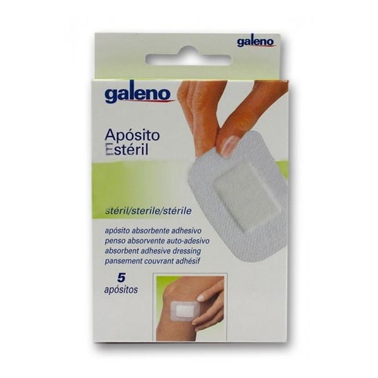 Galeno Apósito Estéril 7x5cm 5uds