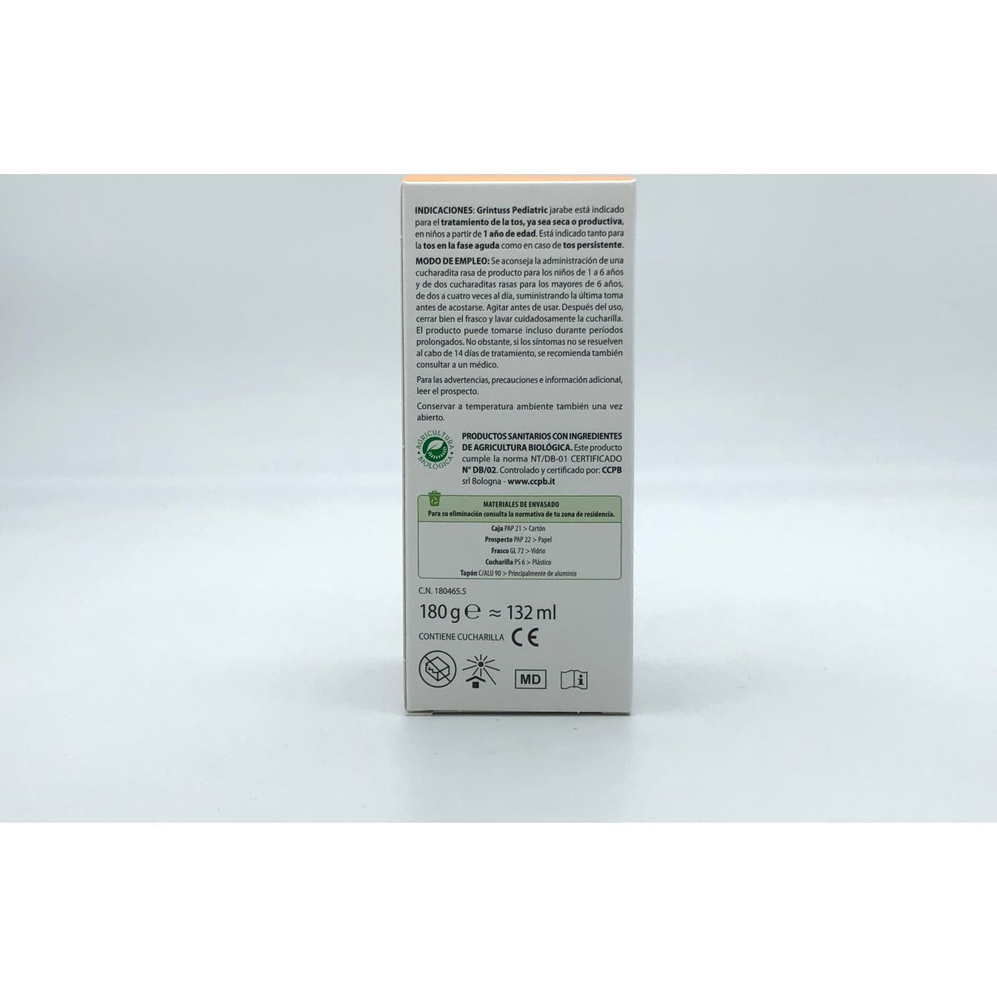 Aboca GrinTuss Pediatric Tos Seca y Productiva 180g