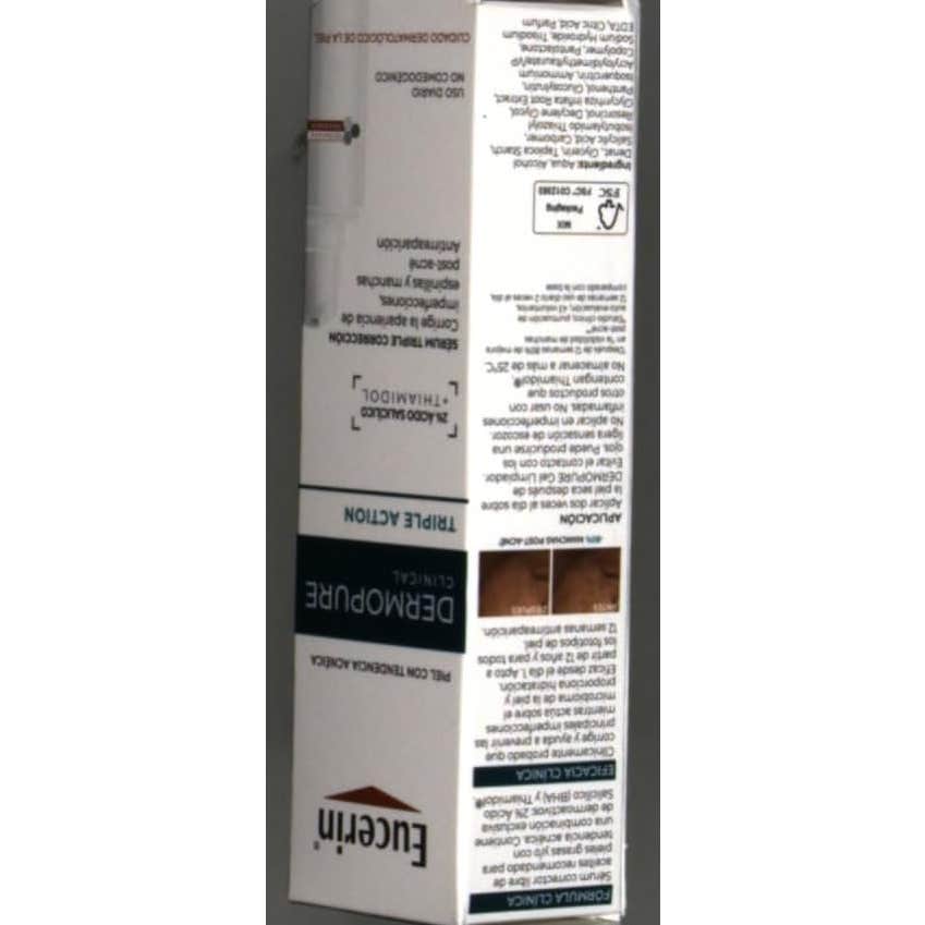 Eucerin Pack DermoPure Gel Limpiador + Sérum Triple Action