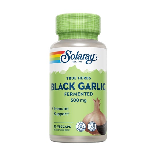 Solaray Ajo Negro Fermentado 500 mg 50 caps