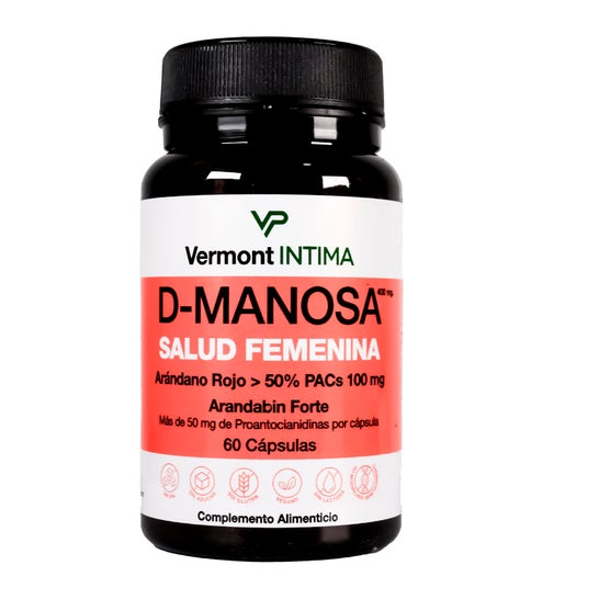 Vermont Intima D-Manosa 400 mg 60 caps