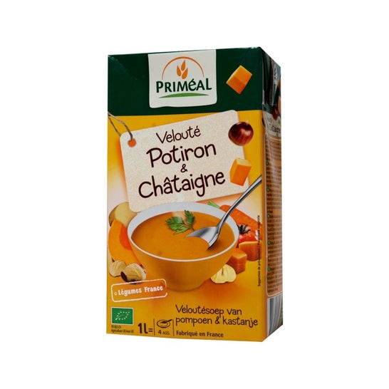 Primeal Crema de Calabaza y Castaña Bio 1000 ml